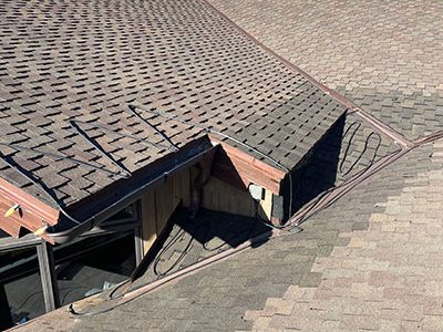 Newly Replaced Shingle Roof