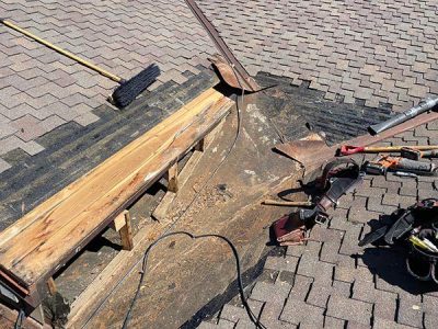 Old Shingle Roof Replacement